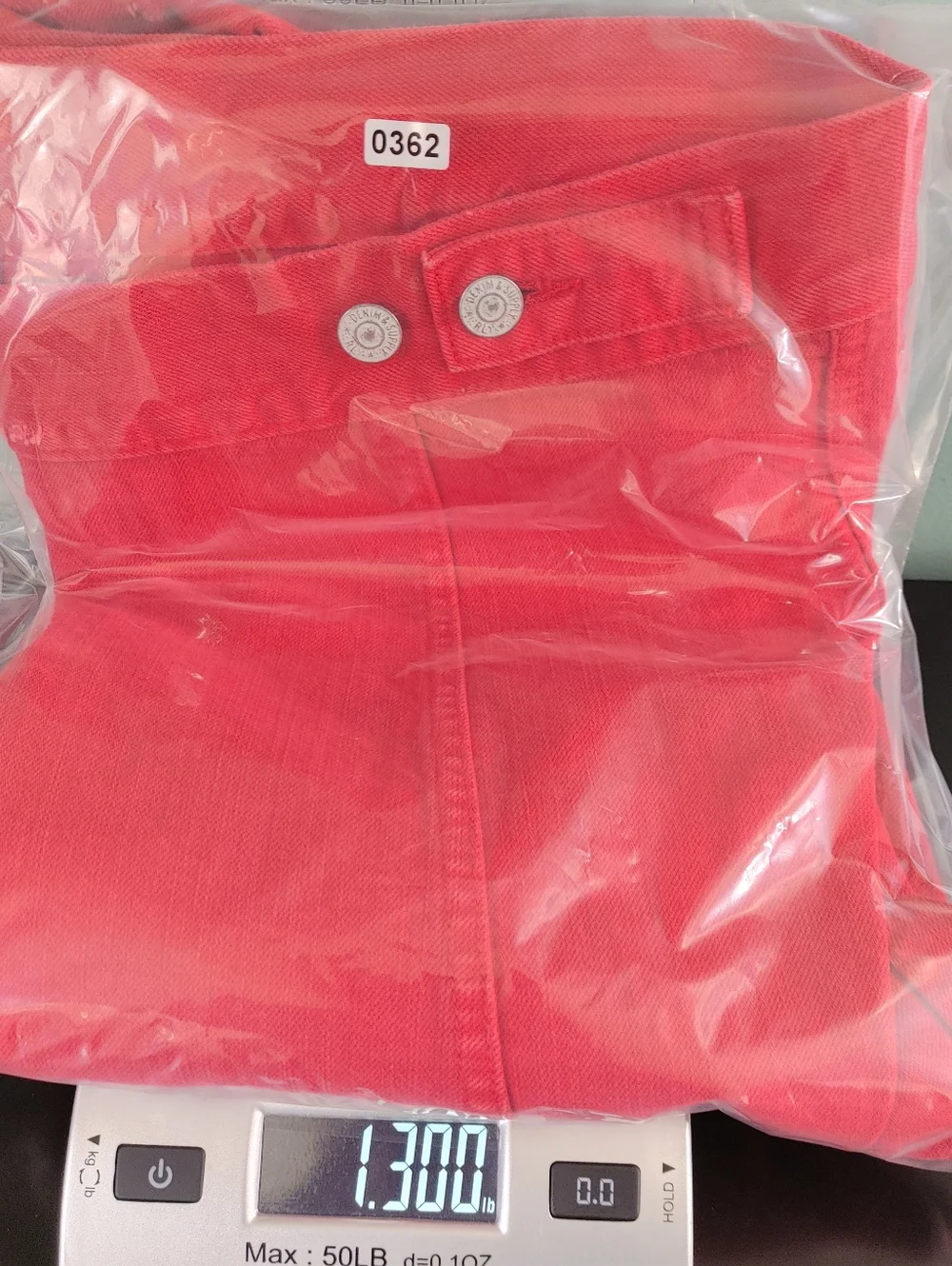 Denim & Supply Ralph Lauren Red Distressed Denim Vest Sleeveless Medium M - Picture 15 of 15